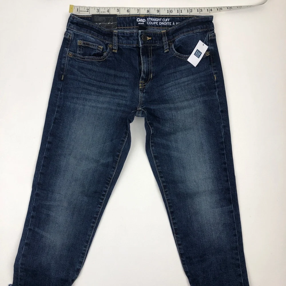 NWT GAP Straight Cuff Jeans - Picture 2 of 8
